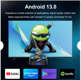 z28 Pro TV Box 8K Android WIFI 64GB+RAM 4GB - MAGIS TV ILIMITADO - Control con Comando de Voz